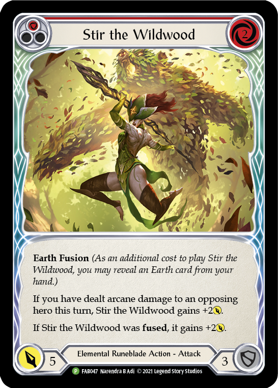 Stir the Wildwood [FAB047] (Promo)  Rainbow Foil | Good Games Morley
