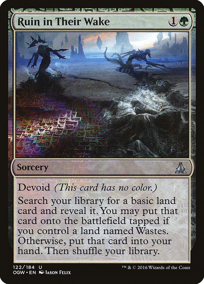 Ruin in Their Wake 122/184 (Oath of the Gatewatch)  - Foil | Good Games Morley