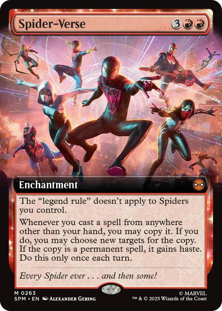 Spider-Verse 263/198 (Marvel's Spider-Man)  - Extended Art Foil | Good Games Morley