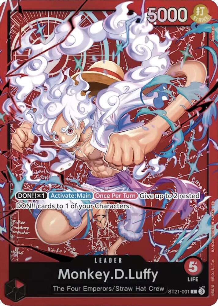 Monkey.D.Luffy ST21-001 ()  - Foil | Good Games Morley
