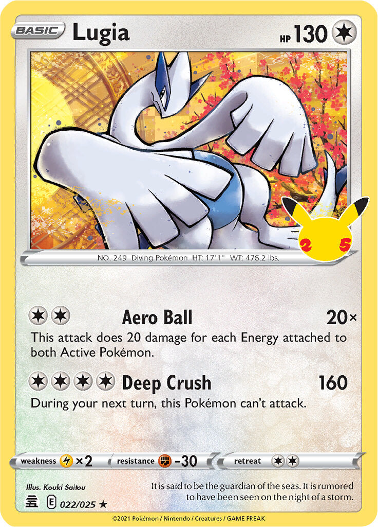 Lugia (022/025) [Celebrations: 25th Anniversary] | Good Games Morley