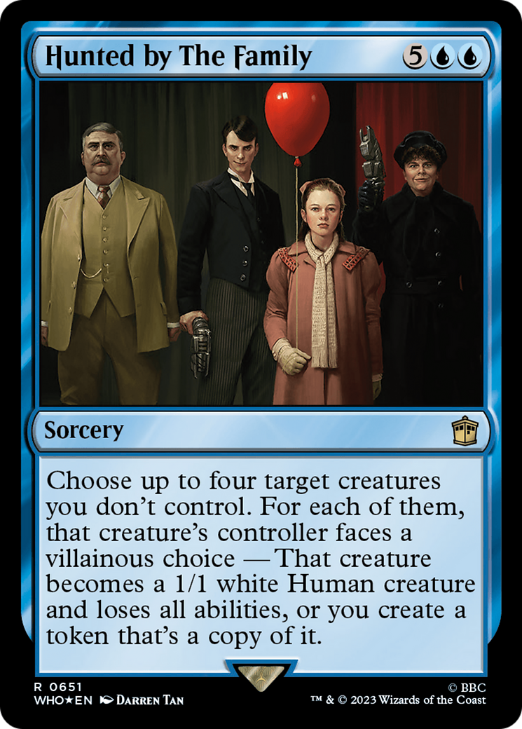 Hunted by The Family (Surge Foil) [Doctor Who] | Good Games Morley
