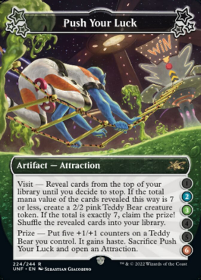 Push Your Luck (2-3-6) [Unfinity] | Good Games Morley