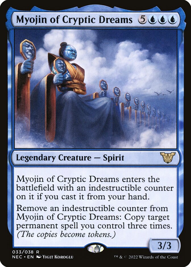 Myojin of Cryptic Dreams 33/38 (Commander: Kamigawa: Neon Dynasty)  | Good Games Morley