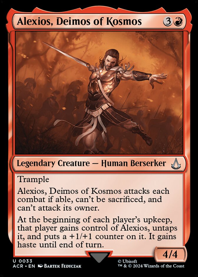 Alexios, Deimos of Kosmos 33 (Universes Beyond: Assassin's Creed)  | Good Games Morley
