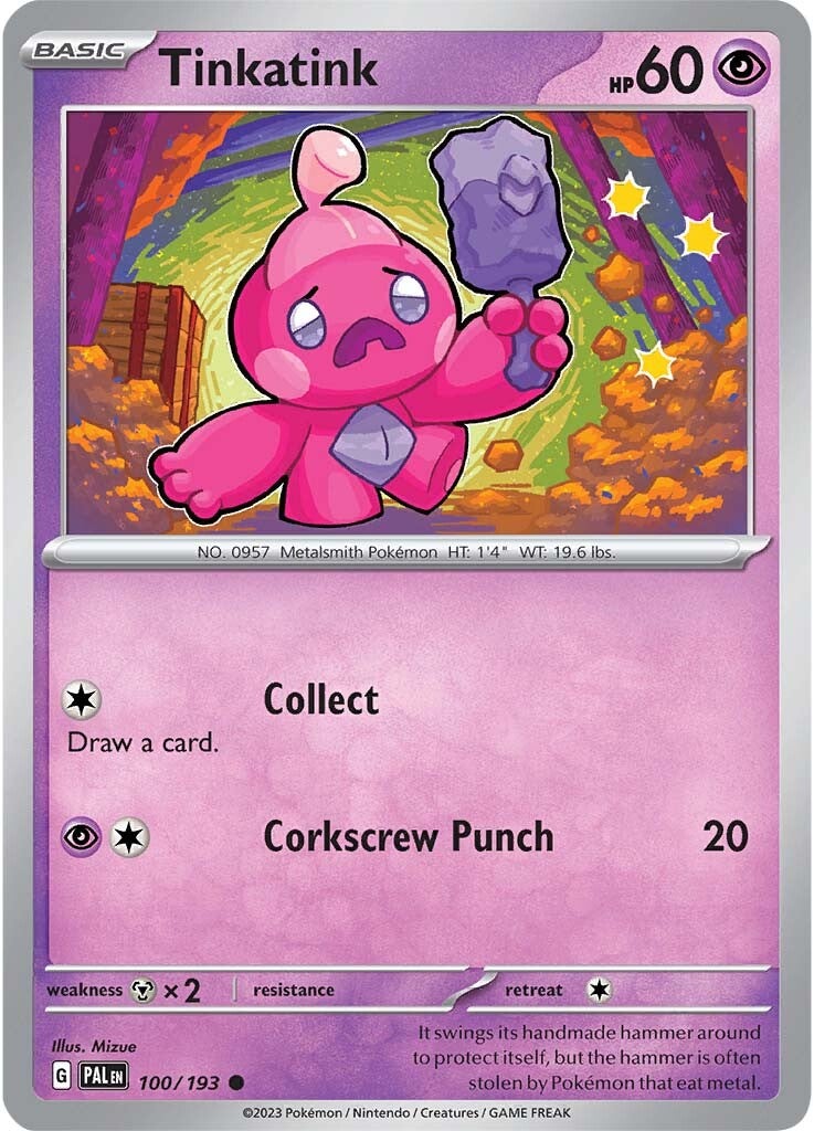 Tinkatink (100/193) [Scarlet & Violet: Paldea Evolved] | Good Games Morley