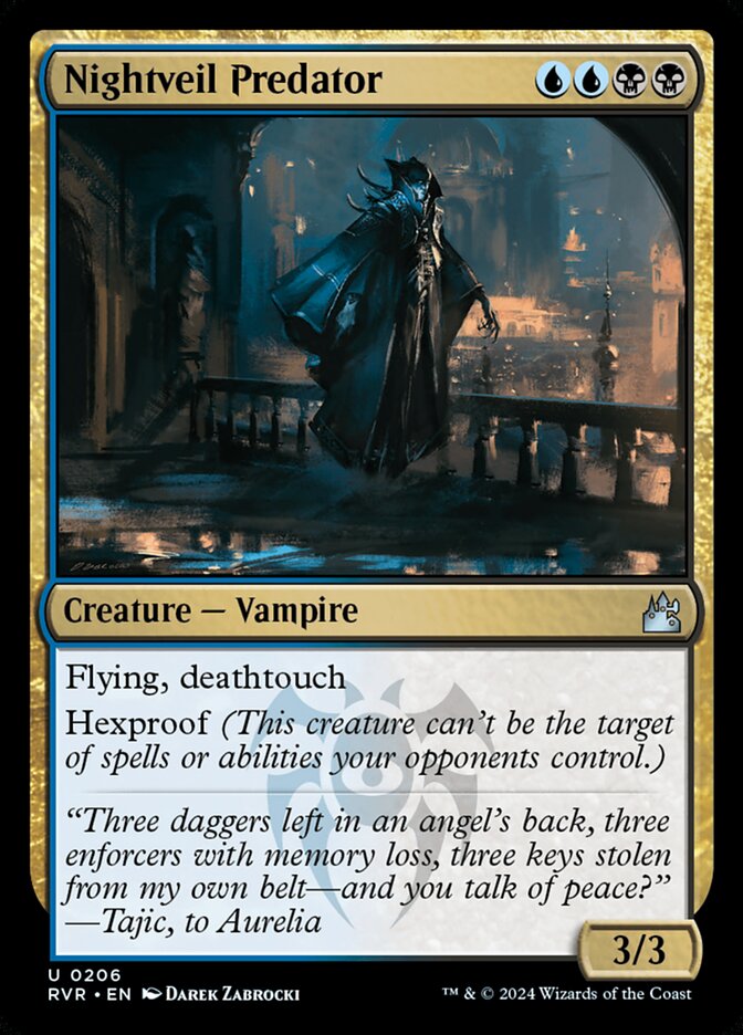 Nightveil Predator 206/291 (Ravnica Remastered)  - Foil | Good Games Morley