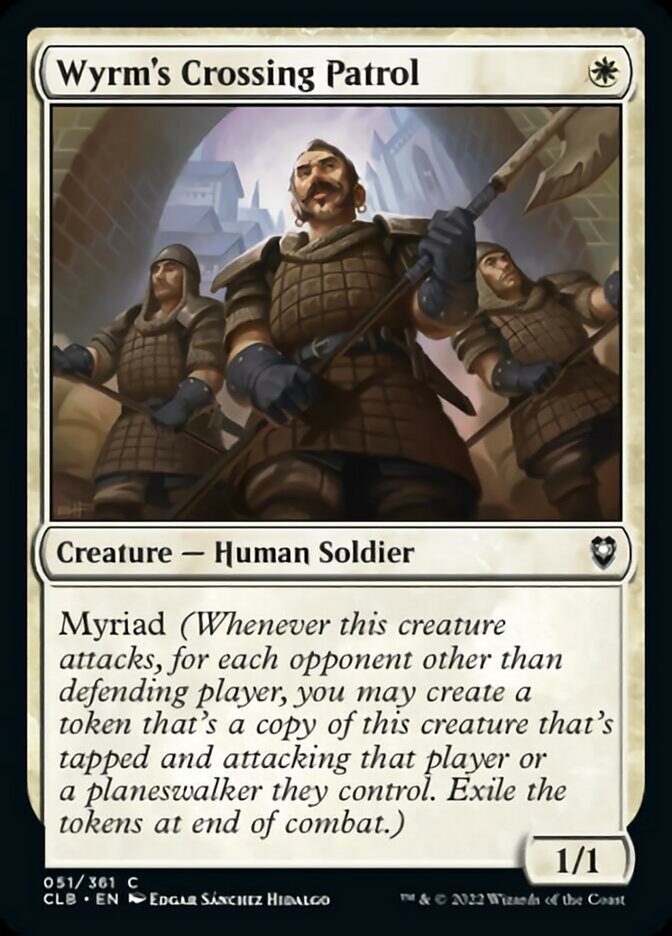 Wyrm's Crossing Patrol [Commander Legends: Battle for Baldur's Gate] | Good Games Morley