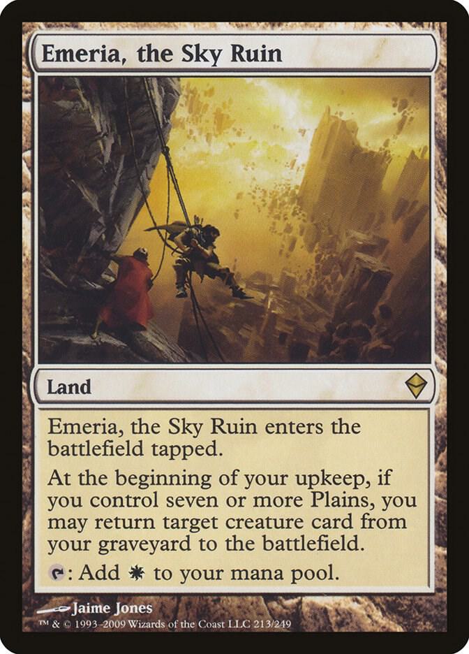Emeria, the Sky Ruin 213/249 (Zendikar)  | Good Games Morley