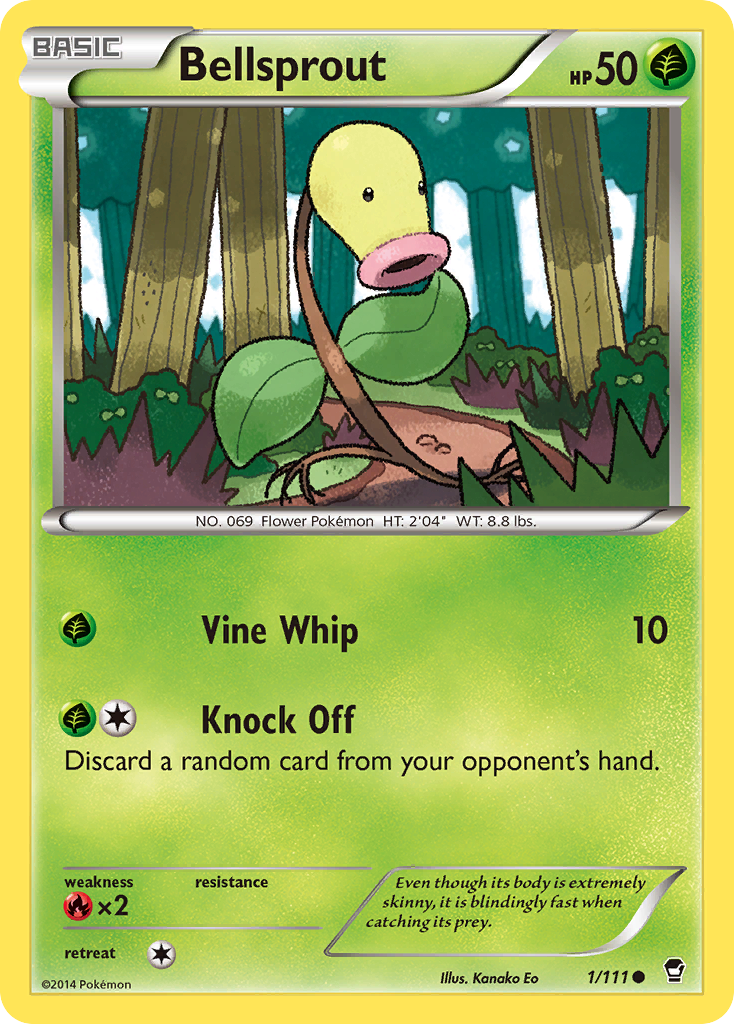 Bellsprout (1/111) [XY: Furious Fists] | Good Games Morley