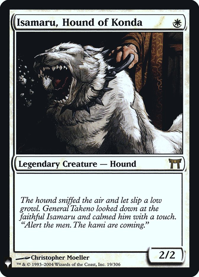 Isamaru, Hound of Konda [Mystery Booster] | Good Games Morley