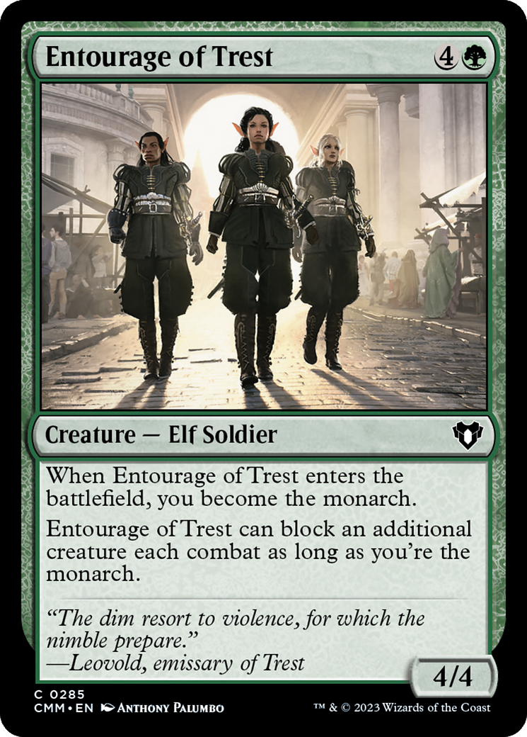 Entourage of Trest [Commander Masters] | Good Games Morley