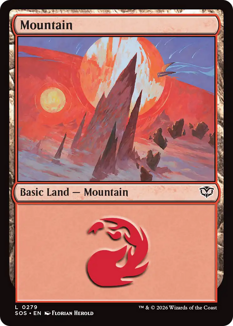Mountain (0279) [Secrets of Strixhaven] | Good Games Morley