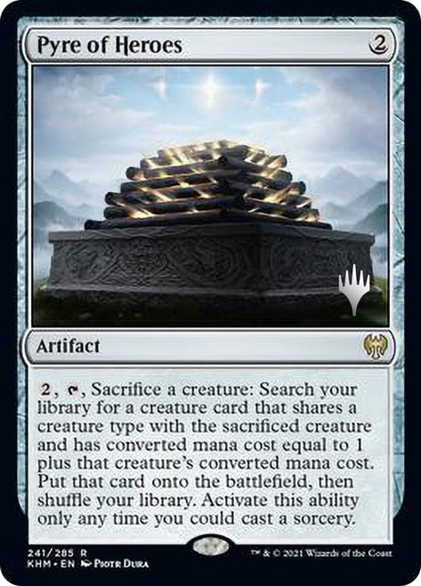 Pyre of Heroes (Promo Pack) [Kaldheim Promos] | Good Games Morley