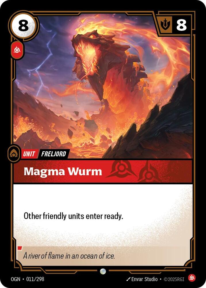 Magma Wurm 011/298 (Origins)  | Good Games Morley