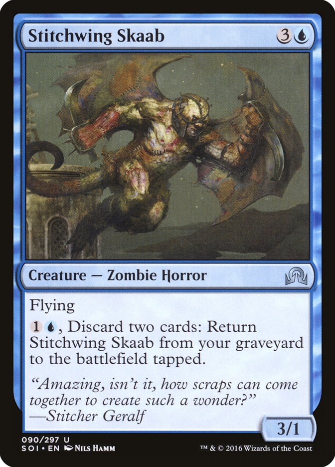 Stitchwing Skaab 90/297 (Shadows over Innistrad)  | Good Games Morley