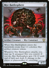 Myr Battlesphere [Phyrexia: All Will Be One Commander] | Good Games Morley