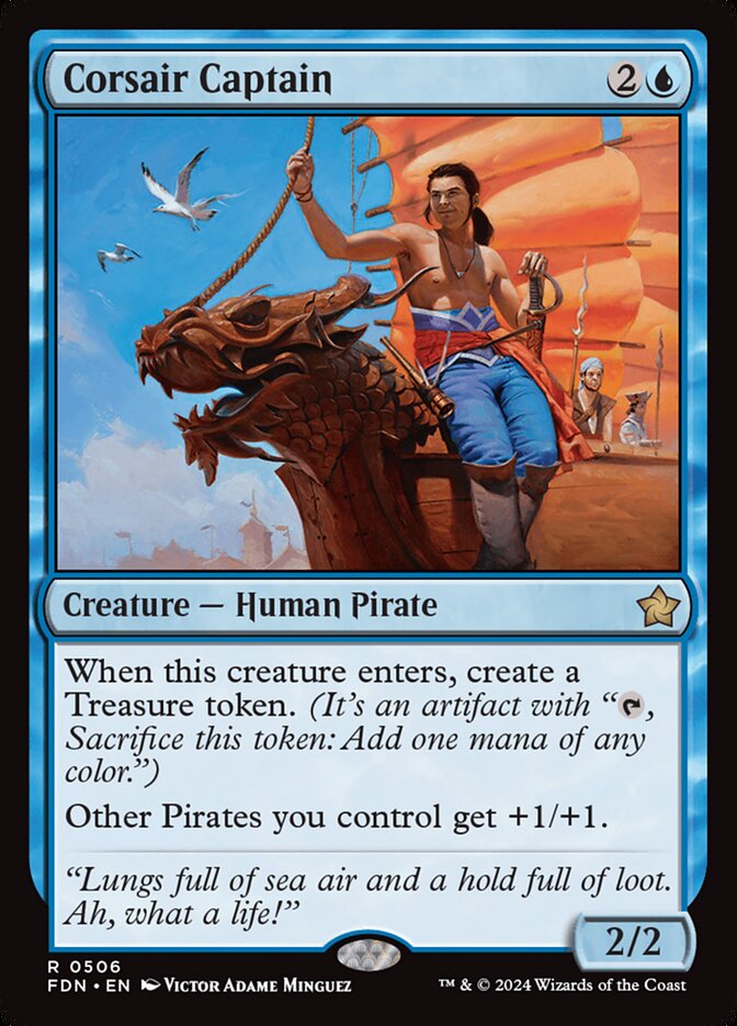 Corsair Captain 506/291 (Foundations)  | Good Games Morley