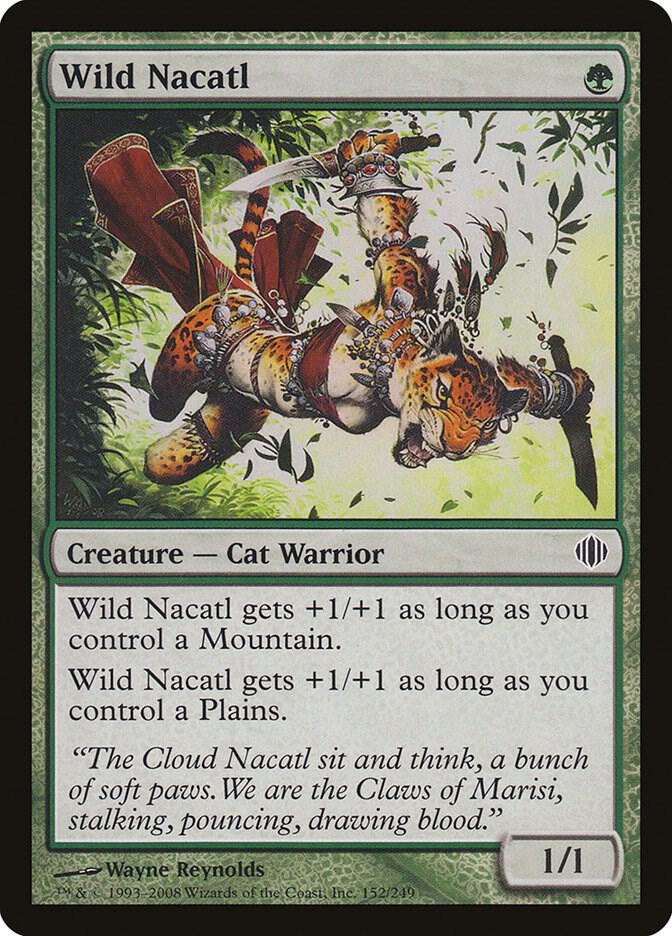Wild Nacatl 152/249 (Shards of Alara)  | Good Games Morley