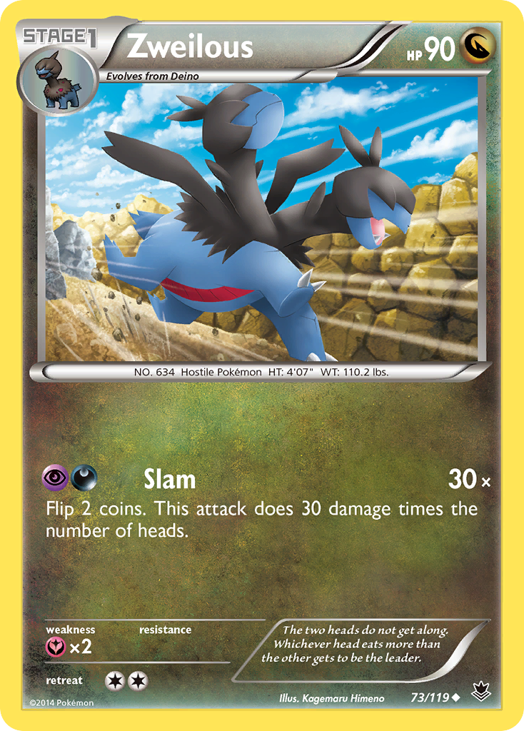 Zweilous (73/119) [XY: Phantom Forces] | Good Games Morley