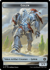 Golem // Plot Double-Sided Token [Outlaws of Thunder Junction: The Big Score Tokens] | Good Games Morley