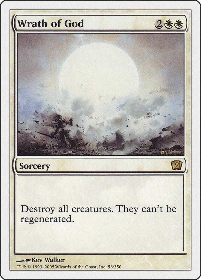 Wrath of God 56/350 (9th Edition)  | Good Games Morley