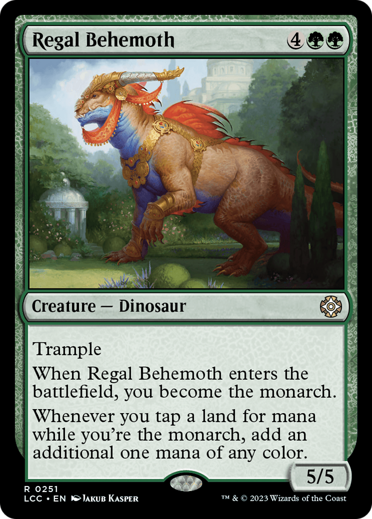 Regal Behemoth [The Lost Caverns of Ixalan Commander] | Good Games Morley