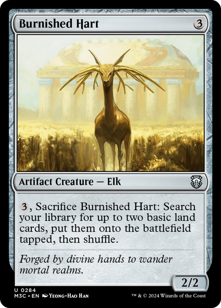 Burnished Hart (Ripple Foil) [Modern Horizons 3 Commander] | Good Games Morley