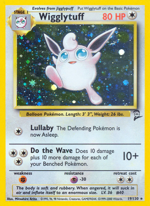 Wigglytuff (19/130) [Base Set 2] | Good Games Morley