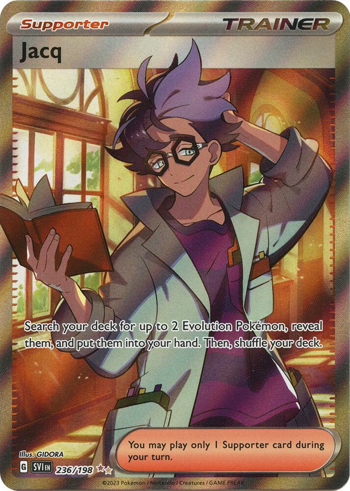 Jacq 236/198 (SV01: Scarlet & Violet Base Set)  - Holofoil | Good Games Morley