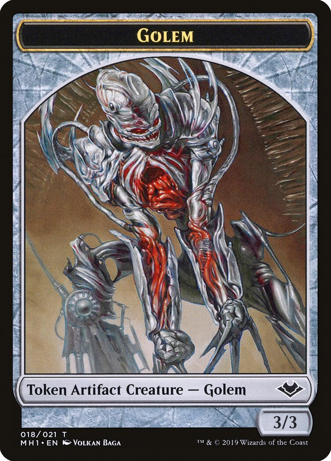 Golem Token [Modern Horizons Tokens] | Good Games Morley