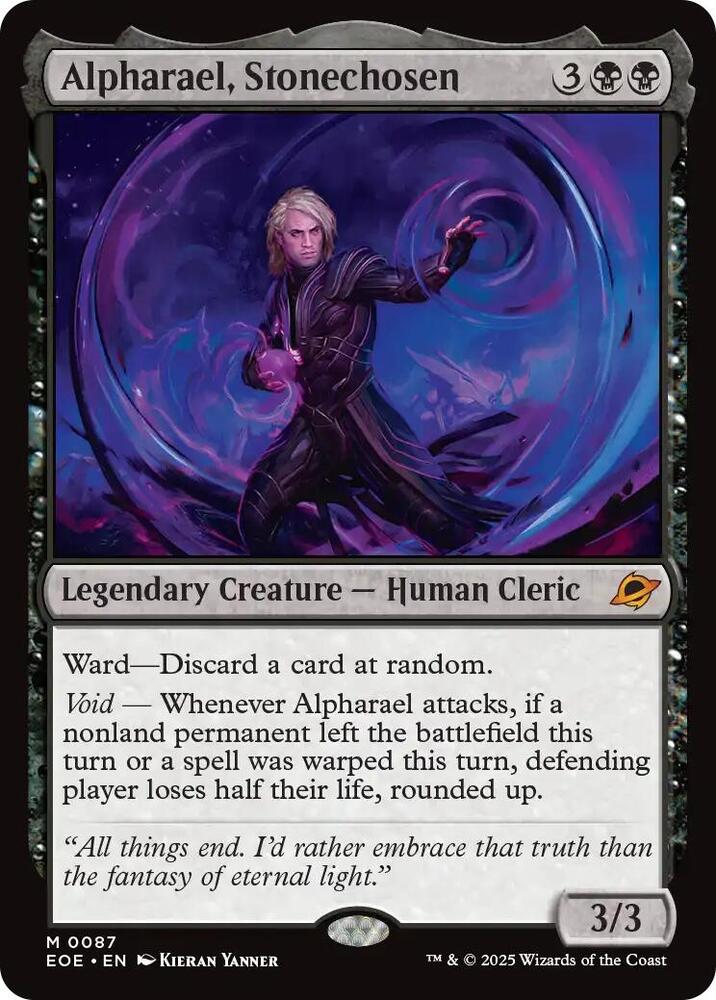 Alpharael, Stonechosen 87/276 (Edge of Eternities)  | Good Games Morley