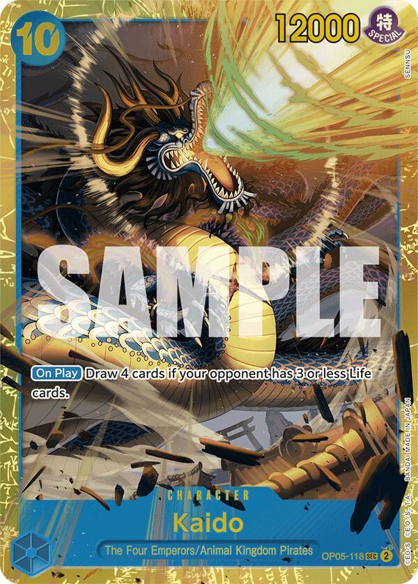 Kaido (Reprint) OP05-118 (Premium Booster -The Best-)  - Foil | Good Games Morley