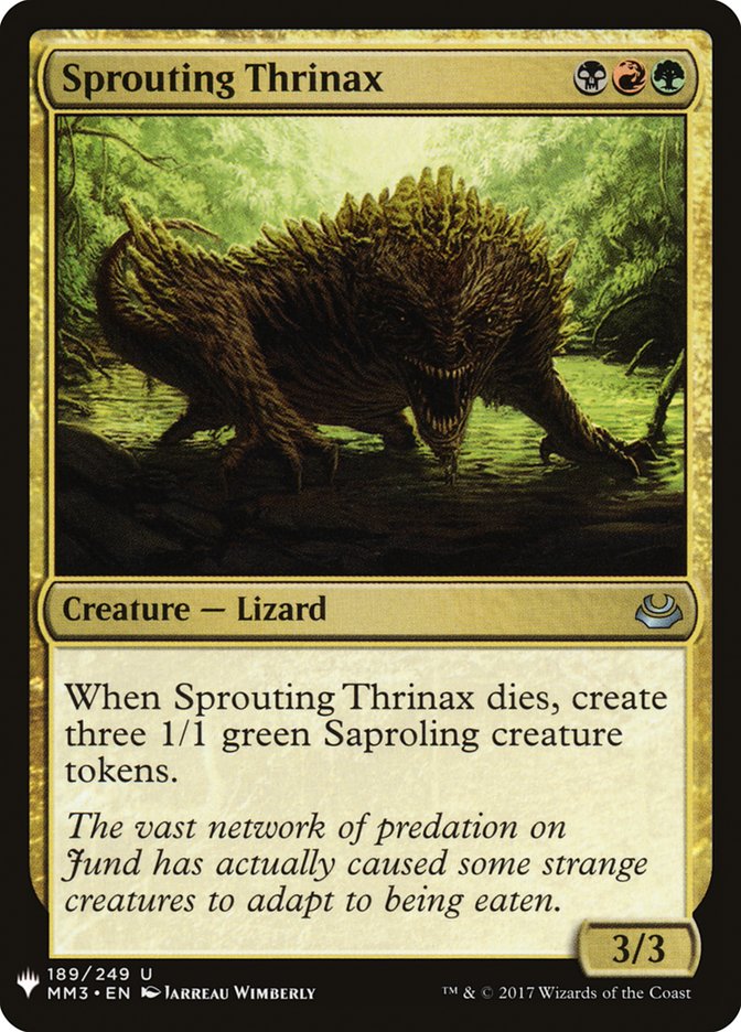 Sprouting Thrinax [Mystery Booster] | Good Games Morley