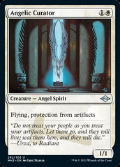 Angelic Curator (Foil Etched) [Modern Horizons 2] | Good Games Morley