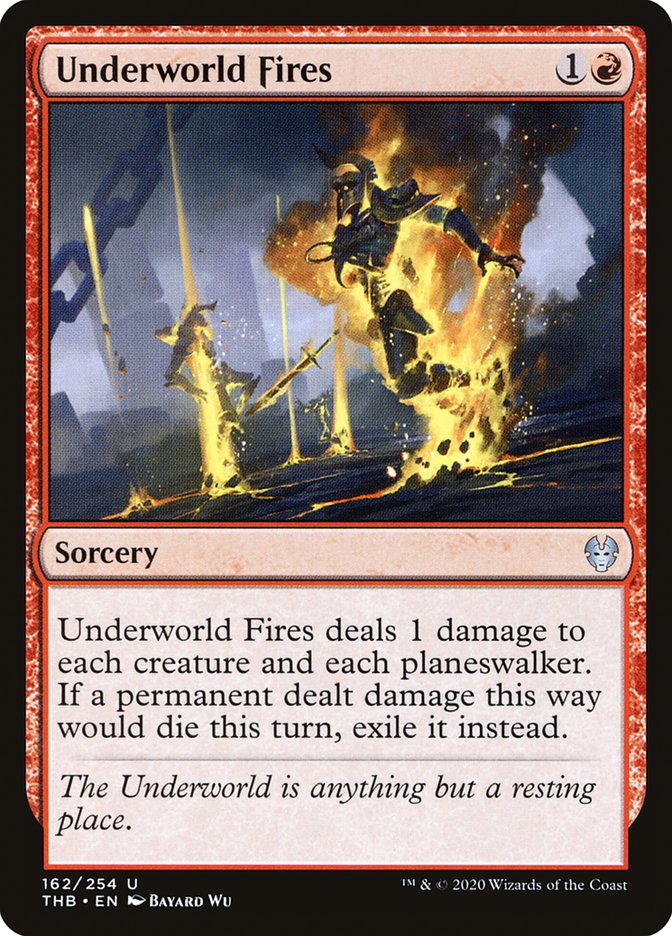 Underworld Fires 162/254 (Theros Beyond Death)  - Foil | Good Games Morley
