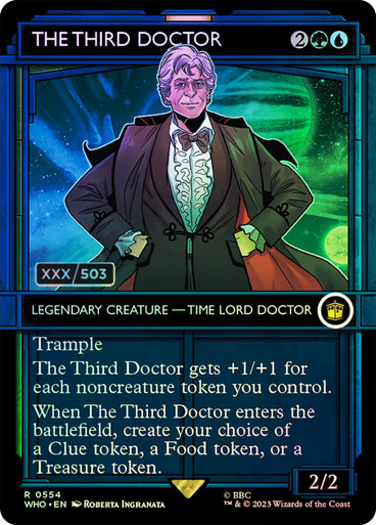 The Third Doctor (Serial Numbered) [Doctor Who] | Good Games Morley
