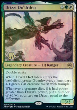 Drizzt Do'Urden [Dungeons & Dragons: Adventures in the Forgotten Realms Prerelease Promos] | Good Games Morley