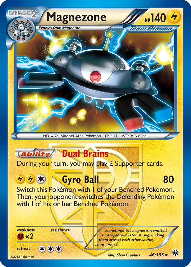 Magnezone (46/135) [Black & White: Plasma Storm] | Good Games Morley