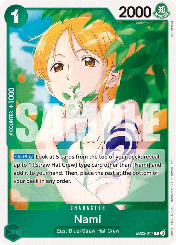 Nami EB02-017 (Extra Booster: Anime 25th Collection)  - Foil | Good Games Morley