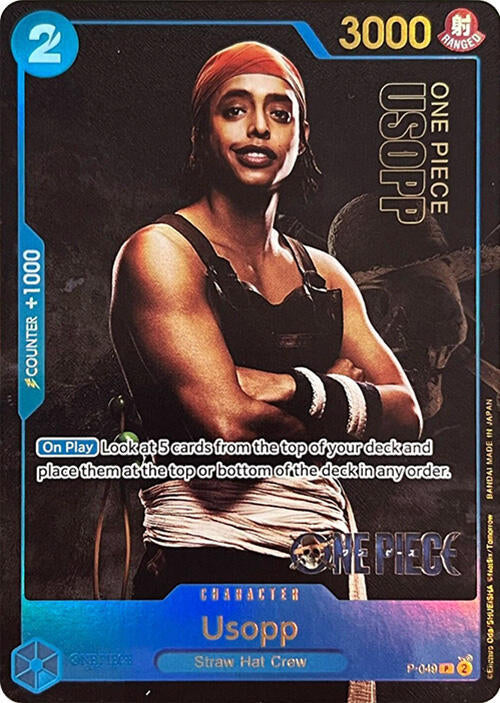 Usopp (PCC Live Action) P-049 (One Piece Promotion Cards)  - Foil | Good Games Morley