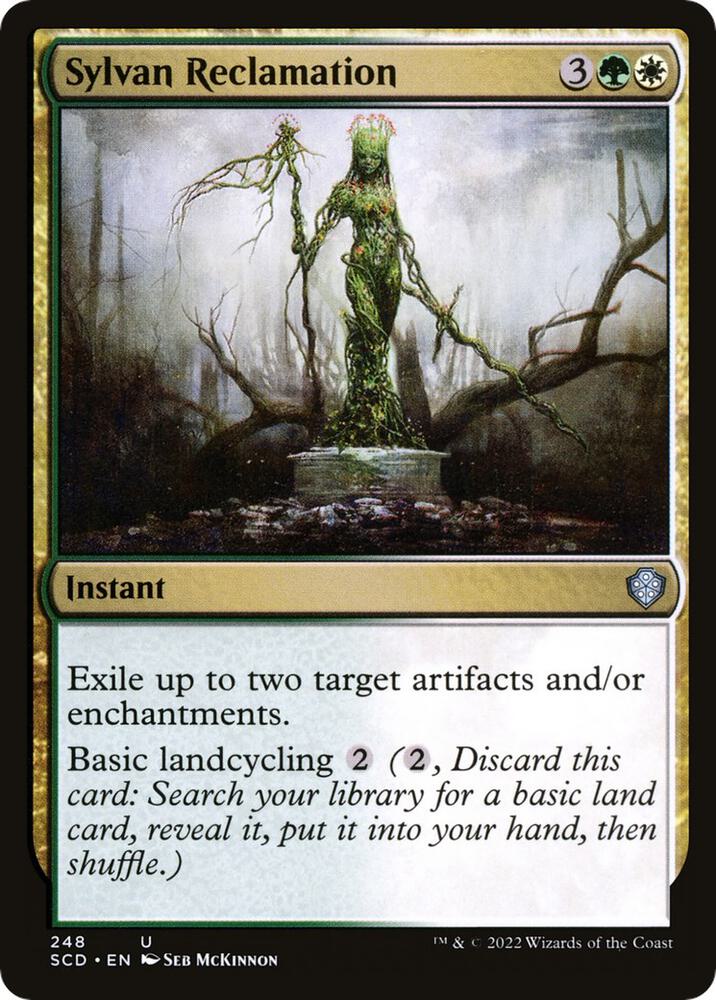 Sylvan Reclamation 248/352 (Starter Commander Decks)  | Good Games Morley