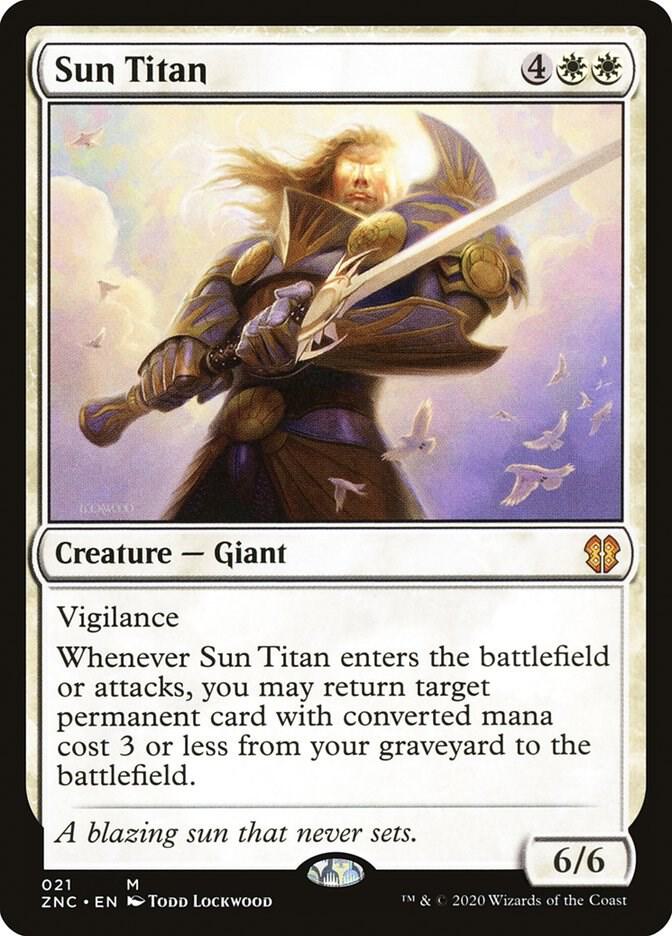 Sun Titan 21/142 (Commander: Zendikar Rising)  | Good Games Morley