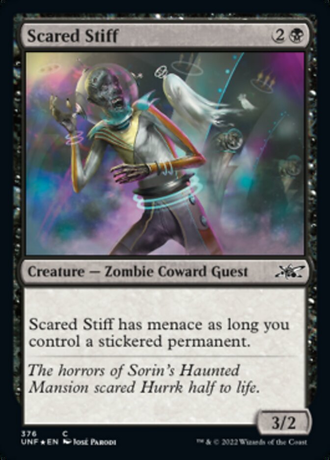 Scared Stiff (Galaxy Foil) [Unfinity] | Good Games Morley
