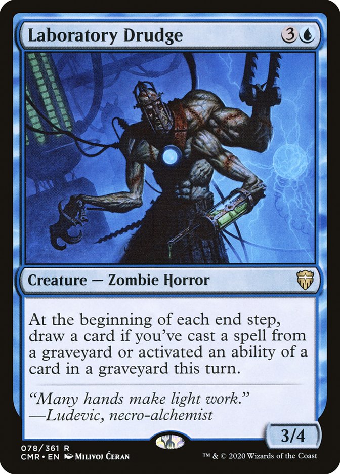 Laboratory Drudge 78 (Commander Legends)  - Foil | Good Games Morley