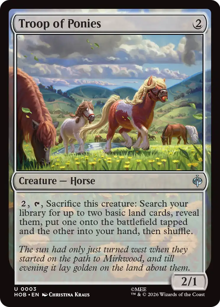 Troop of Ponies [The Hobbit] | Good Games Morley