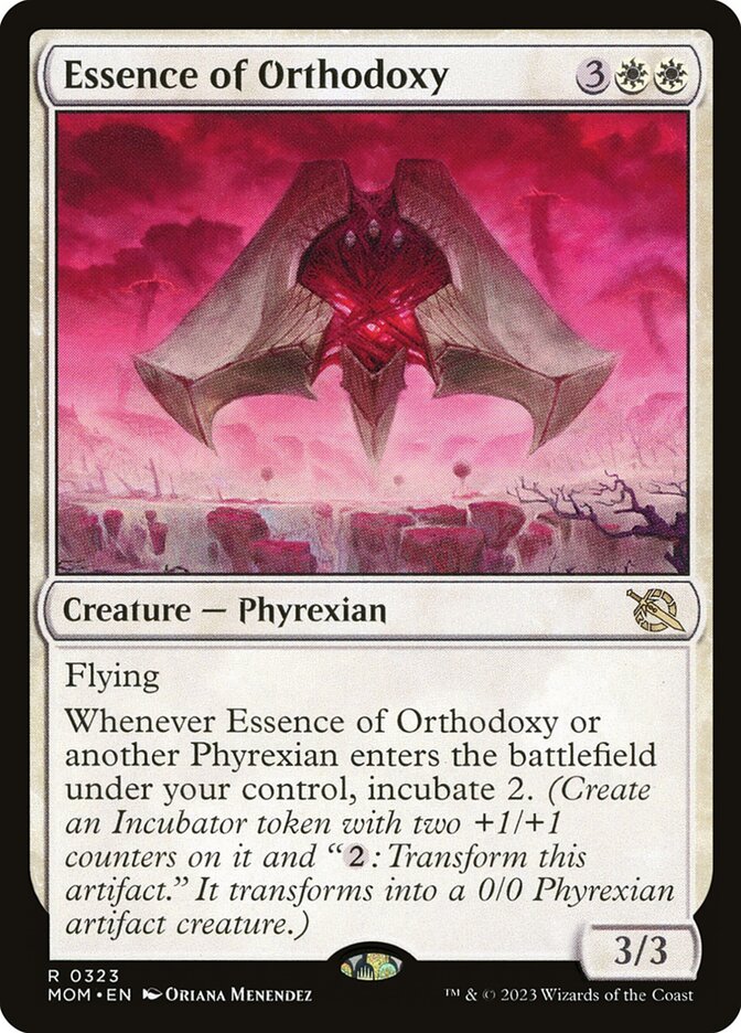 Essence of Orthodoxy 323/291 (March of the Machine)  - Foil | Good Games Morley