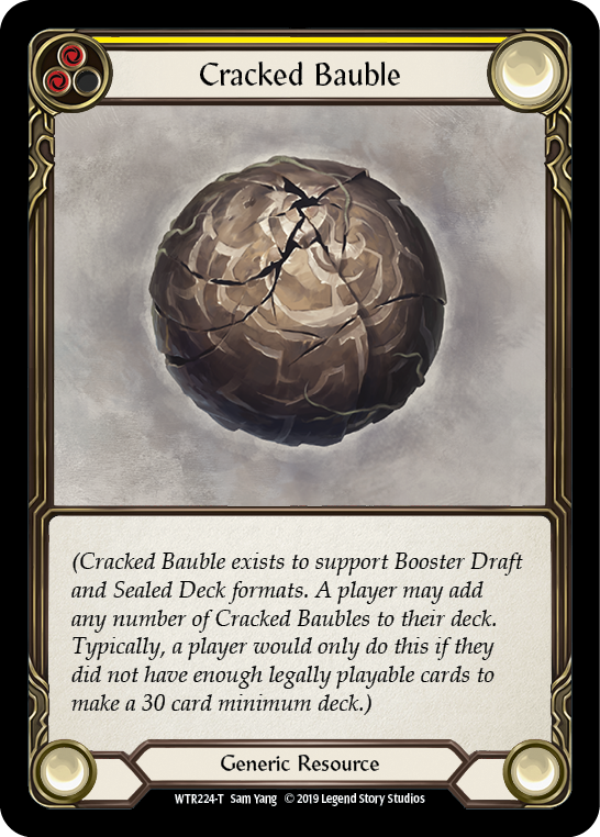 Cracked Bauble [WTR224-T] (Welcome to Rathe)  Alpha Print Normal | Good Games Morley