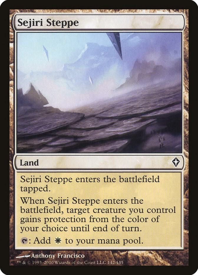 Sejiri Steppe 142/145 (Worldwake)  - Foil | Good Games Morley