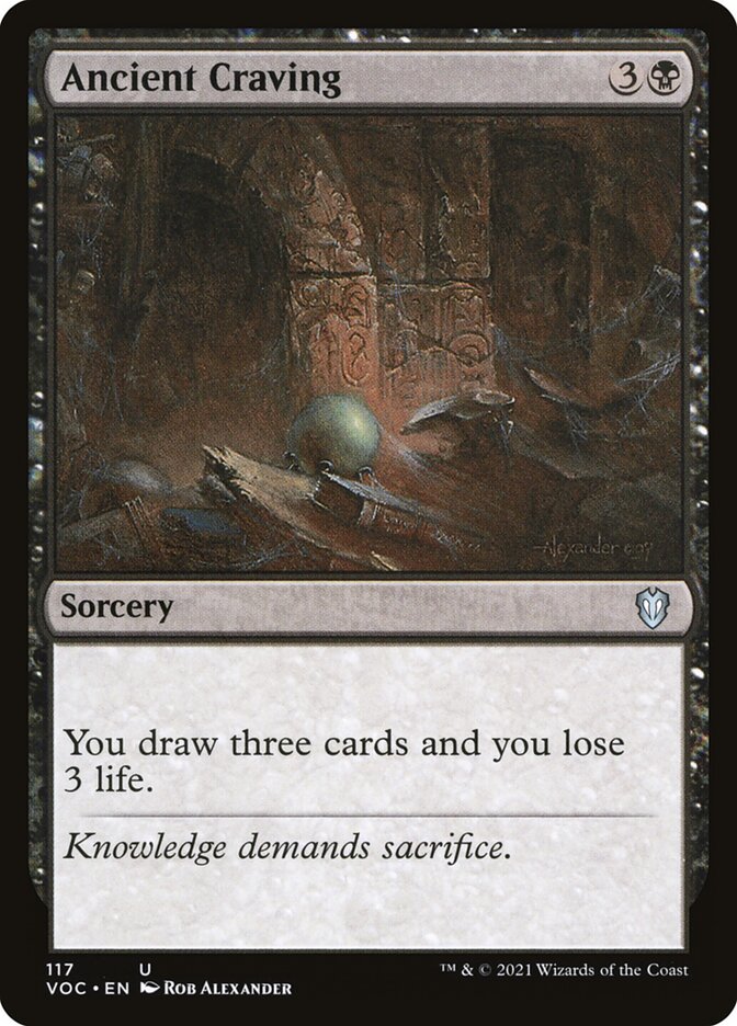 Ancient Craving 117/38 (Commander: Innistrad: Crimson Vow)  | Good Games Morley